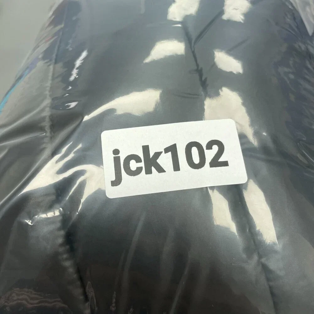 NEW Kenneth Cole Women's Size L Black Hooded Puffer Coat Full Zip